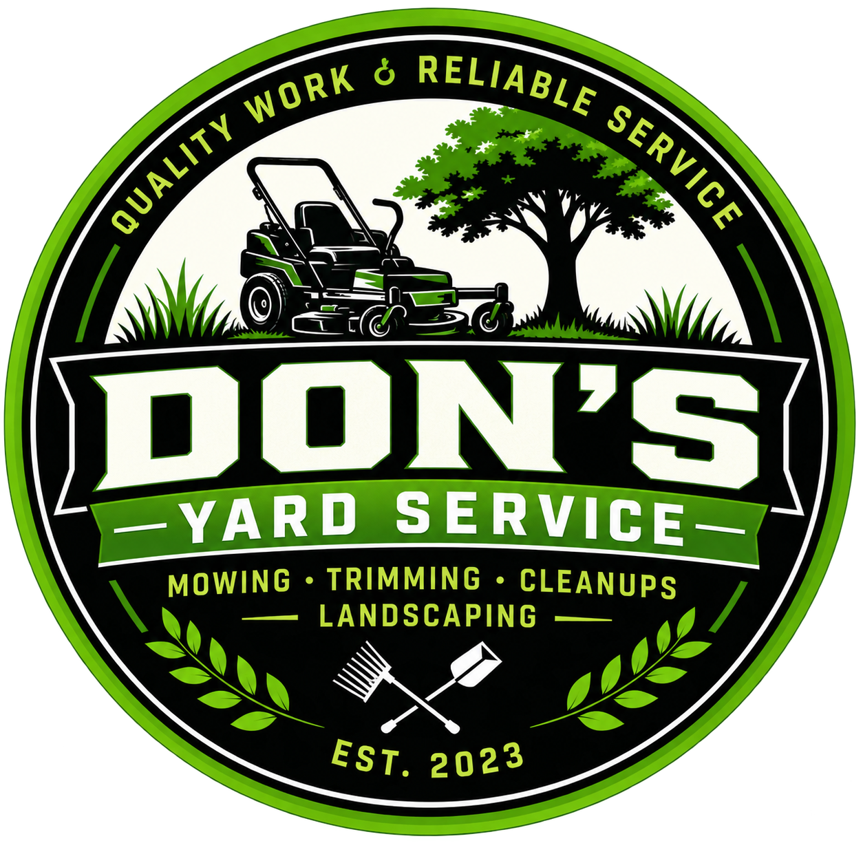 Don's Yard Service logo